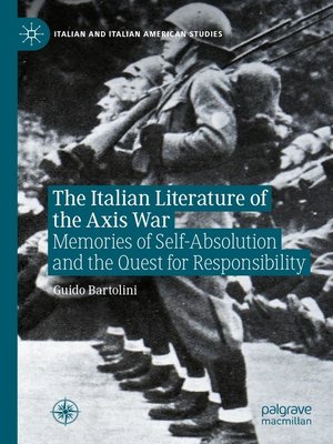 cover image of The Italian Literature of the Axis War